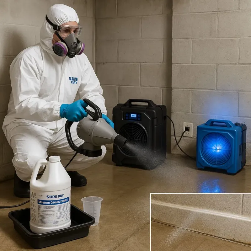 Sanitization and Odor Removal process in Adams, NY