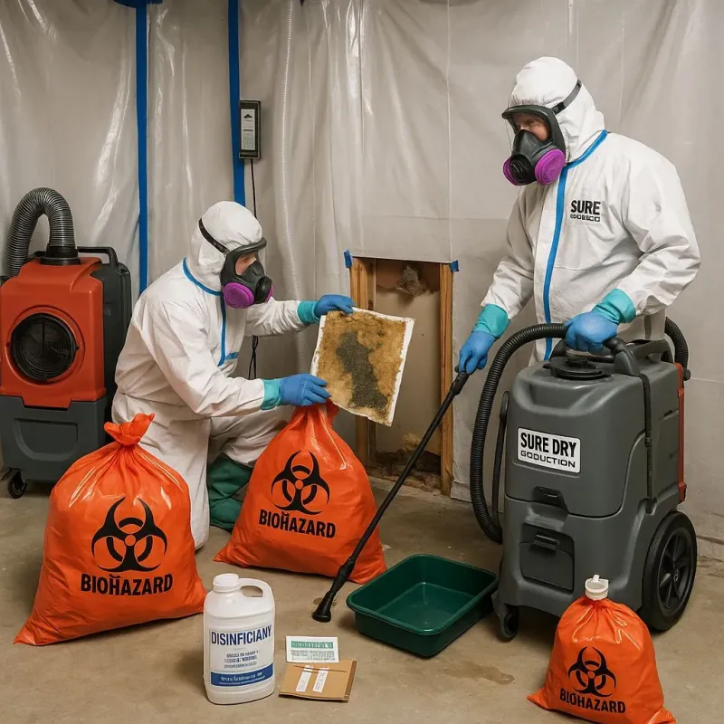 Contaminated Water Handling Protocols process in Adams, NY